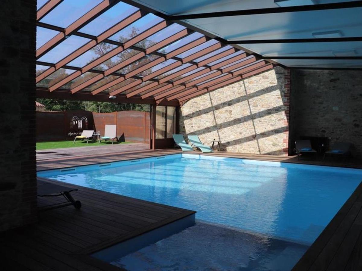 לז הרבייה Gite 18Eme Renove Avec Piscine Couverte, Terrasse, Loisirs Et Wifi - 6 Pers. - Fr-1-426-432 מראה חיצוני תמונה